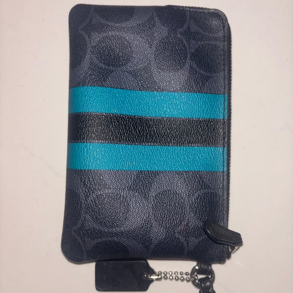 COACH wristlet! Artist painted. New condition